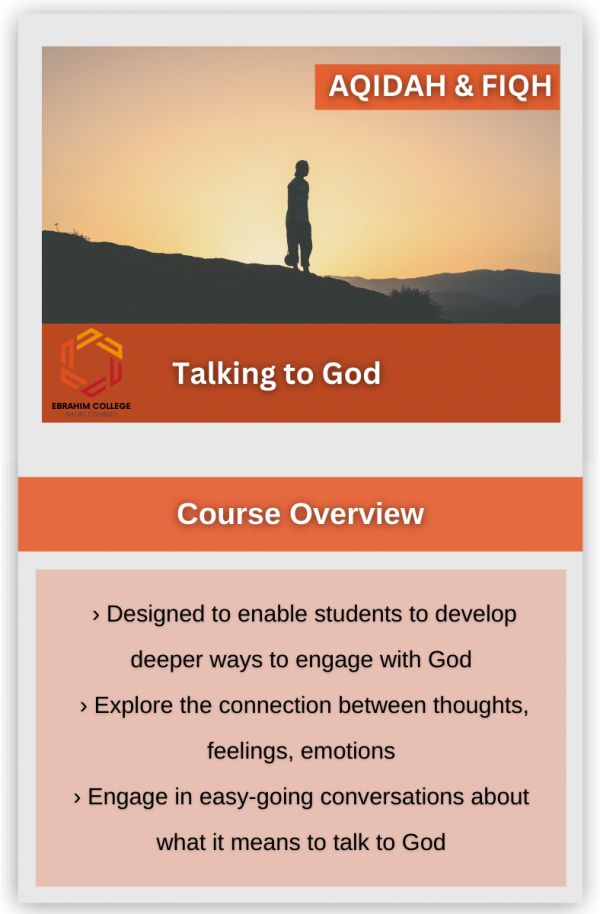 Talking to God